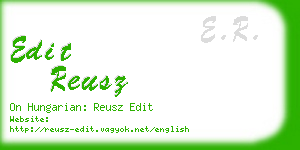 edit reusz business card